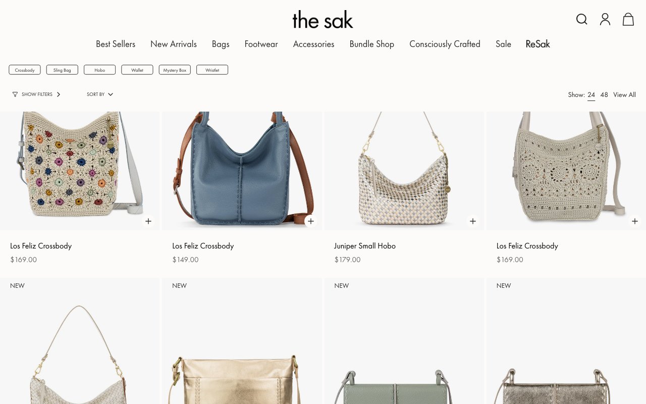 The Sak — Hidden Filter Panel